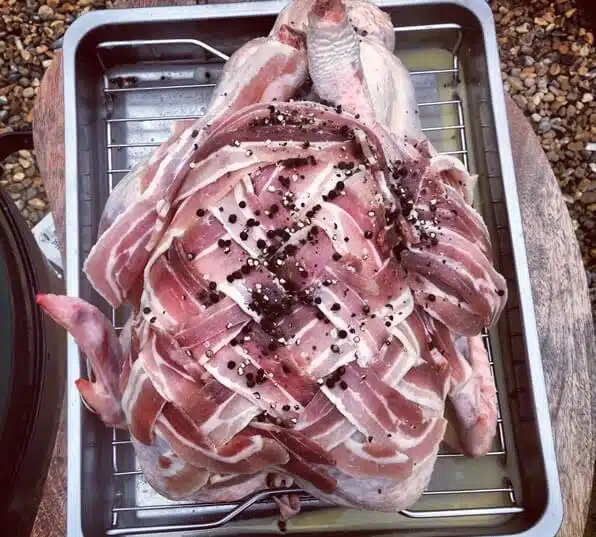 Bacon lattice turkey